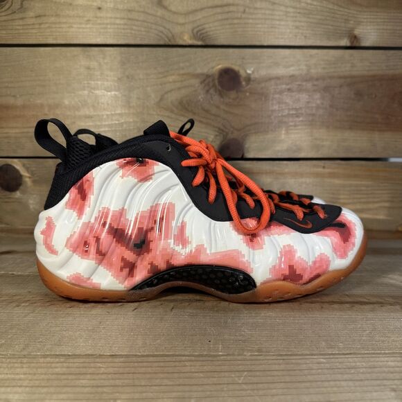RARE Mens Size 9 Nike Air Foamposite One “Thermal Map” High Sneakers 575420-600 - Picture 1 of 12